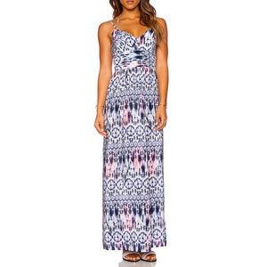 Amanda Uprichard SandDollar Print Maxi Dress